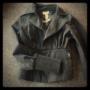 DEISEL BLACK SHORT JACKET XS STYLISH